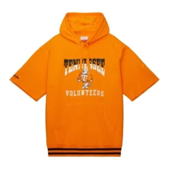 Mitchell & Ness Hoodies & Sweatshirts-Pre-Game Ss Fleece Hoodie University Of Tennessee