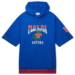 Mitchell & Ness Hoodies & Sweatshirts-Pre-Game Ss Fleece Hoodie University Of Florida