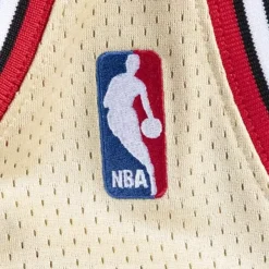 Mitchell & Ness Nba Authentic-Premium Gold Jersey Chicago Bulls 1995-96 Michael Jordan