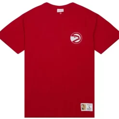 Mitchell & Ness T-Shirts & Tops-Premium Pocket Tee Atlanta Hawks
