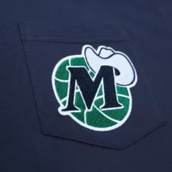 Mitchell & Ness T-Shirts & Tops-Premium Pocket Tee Dallas Mavericks