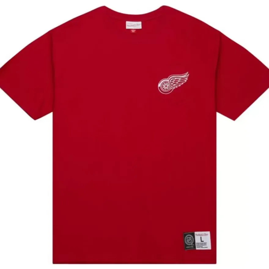 Mitchell & Ness T-Shirts & Tops-Premium Pocket Tee Detroit Red Wings