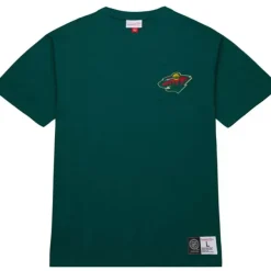 Mitchell & Ness T-Shirts & Tops-Premium Pocket Tee Minnesota Wild