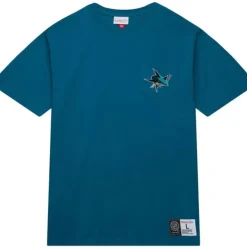 Mitchell & Ness T-Shirts & Tops-Premium Pocket Tee San Jose Sharks
