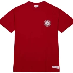 Mitchell & Ness T-Shirts & Tops-Premium Pocket Tee University Of Alabama
