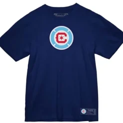 Mitchell & Ness T-Shirts & Tops-Primary Logo Ss Tee Chicago Fire