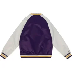 Mitchell & Ness Jackets & Outerwear-Primetime Lightweight Satin Jacket Los Angeles Lakers