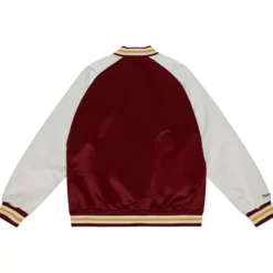 Mitchell & Ness Jackets & Outerwear-Primetime Lightweight Satin Jacket Cleveland Cavaliers