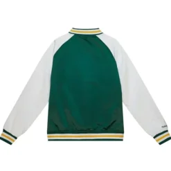 Mitchell & Ness Jackets & Outerwear-Primetime Lw Satin Jacket Seattle Supersonics