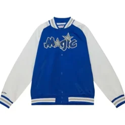 Mitchell & Ness Jackets & Outerwear-Primetime Lw Satin Jacket Orlando Magic