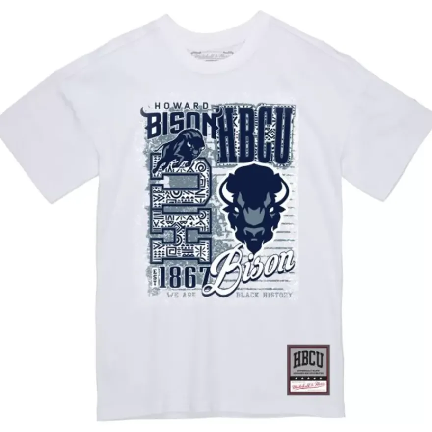 Mitchell & Ness T-Shirts & Tops-Proud Tee Howard University