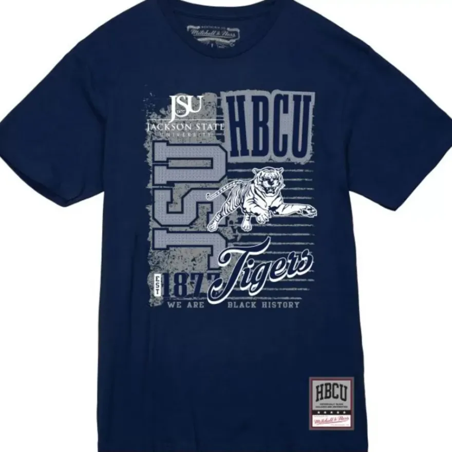 Mitchell & Ness T-Shirts & Tops-Proud Tee Jackson State University