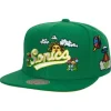 Mitchell & Ness Snapback-Psychedelic Snapback Hwc Seattle Supersonics