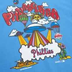 Mitchell & Ness T-Shirts & Tops-Psychedelic Ss Tee Philadelphia Phillies