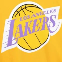 Mitchell & Ness T-Shirts & Tops-Puff Logo Tee Los Angeles Lakers