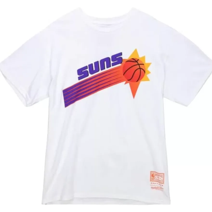 Mitchell & Ness T-Shirts & Tops-Puff Logo Tee Phoenix Suns