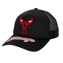 Mitchell & Ness Snapback-Puff The Magic Trucker Snapback Hwc Chicago Bulls