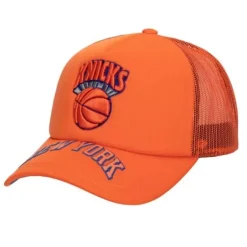Mitchell & Ness Snapback-Puff The Magic Trucker Snapback Hwc New York Knicks