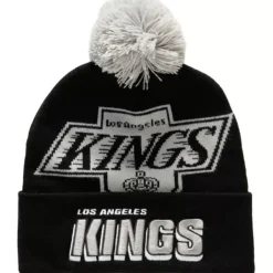 Mitchell & Ness Knit-Punch Out Pom Knit Los Angeles Kings