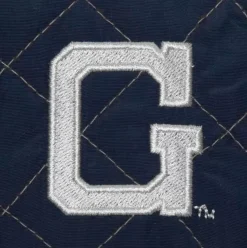 Mitchell & Ness Snapback-Quilted Taslan Snapback Georgetown University