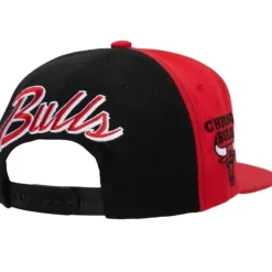 Mitchell & Ness Snapback-Rear Script Deadstock Snapback Chicago Bulls