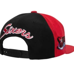 Mitchell & Ness Snapback-Rear Script Deadstock Snapback Hwc Philadelphia 76Ers