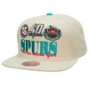 Mitchell & Ness Snapback-Reframe Retro Snapback Hwc San Antonio Spurs