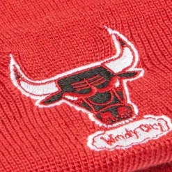 Mitchell & Ness Knit-Reload 2.0 Pom Knit Beanie Chicago Bulls