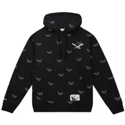 Mitchell & Ness Hoodies & Sweatshirts-Repeat Hoodie Philadelphia Eagles