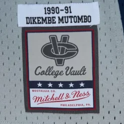 Mitchell & Ness Nba Swingman-Replica Dikembe Mutombo Georgetown University 1990 Jersey
