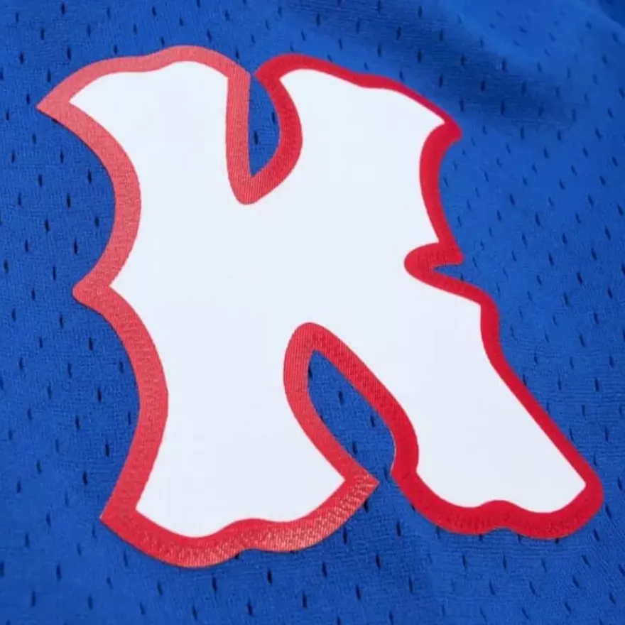 Mitchell & Ness Nba Swingman-Replica University Of Kansas 1987 Shorts