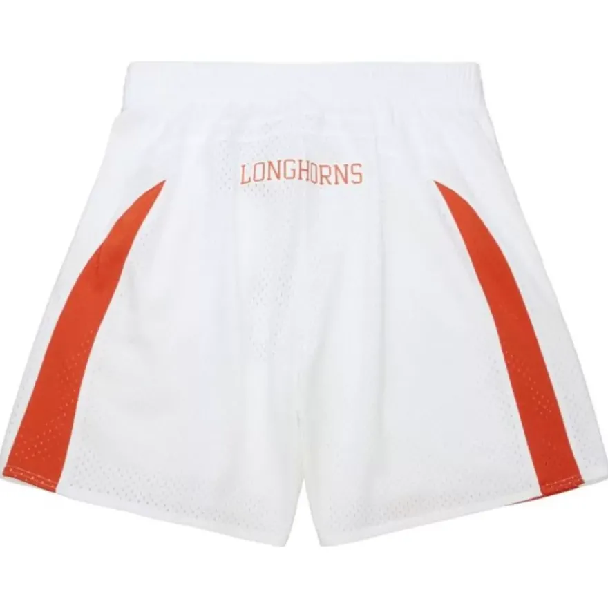 Mitchell & Ness Shorts-Replica University Of Texas At Austin White 2006 Shorts