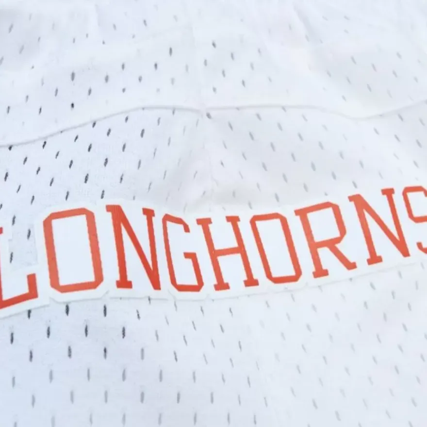 Mitchell & Ness Shorts-Replica University Of Texas At Austin White 2006 Shorts