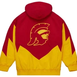Mitchell & Ness Jackets & Outerwear-Retro Full Zip Jacket Current Logo Usc
