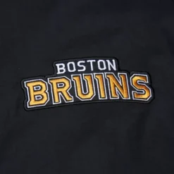Mitchell & Ness Jackets & Outerwear-Retro Full Zip Jacket Current Logo Boston Bruins