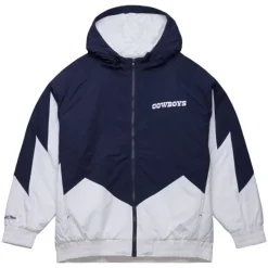 Mitchell & Ness Jackets & Outerwear-Retro Full Zip Jacket Dallas Cowboys