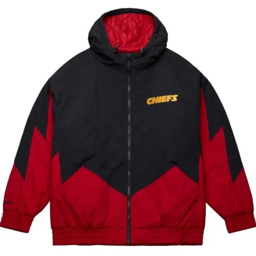 Mitchell & Ness Jackets & Outerwear-Retro Full Zip Jacket Kansas City Chiefs