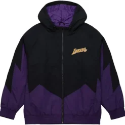 Mitchell & Ness Jackets & Outerwear-Retro Full Zip Jacket Los Angeles Lakers