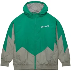 Mitchell & Ness Jackets & Outerwear-Retro Full Zip Jacket Philadelphia Eagles
