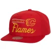 Mitchell & Ness Snapback-Retro Lock Up Snapback Calgary Flames
