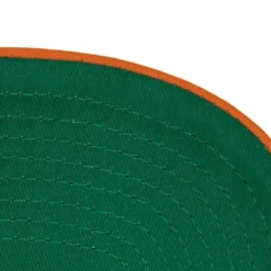 Mitchell & Ness Snapback-Retro Pinstripe Snapback University Of Miami