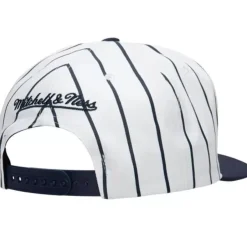 Mitchell & Ness Snapback-Retro Pinstripe Snapback Georgetown University