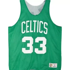 Mitchell & Ness T-Shirts & Tops-Reversible Mesh Tank Boston Celtics Larry Bird