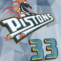 Mitchell & Ness T-Shirts & Tops-Reversible Mesh Tank Detroit Pistons Grant Hill