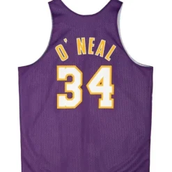 Mitchell & Ness T-Shirts & Tops-Reversible Mesh Tank Los Angeles Lakers Shaquille O'Neal