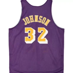 Mitchell & Ness T-Shirts & Tops-Reversible Mesh Tank Los Angeles Lakers Magic Johnson