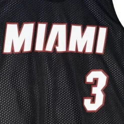 Mitchell & Ness T-Shirts & Tops-Reversible Mesh Tank Miami Heat Dwyane Wade