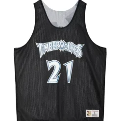 Mitchell & Ness T-Shirts & Tops-Reversible Mesh Tank Minnesota Timberwolves Kevin Garnett