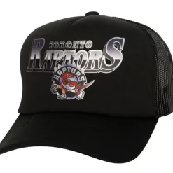 Mitchell & Ness Snapback-Rock On Trucker Hwc Toronto Raptors