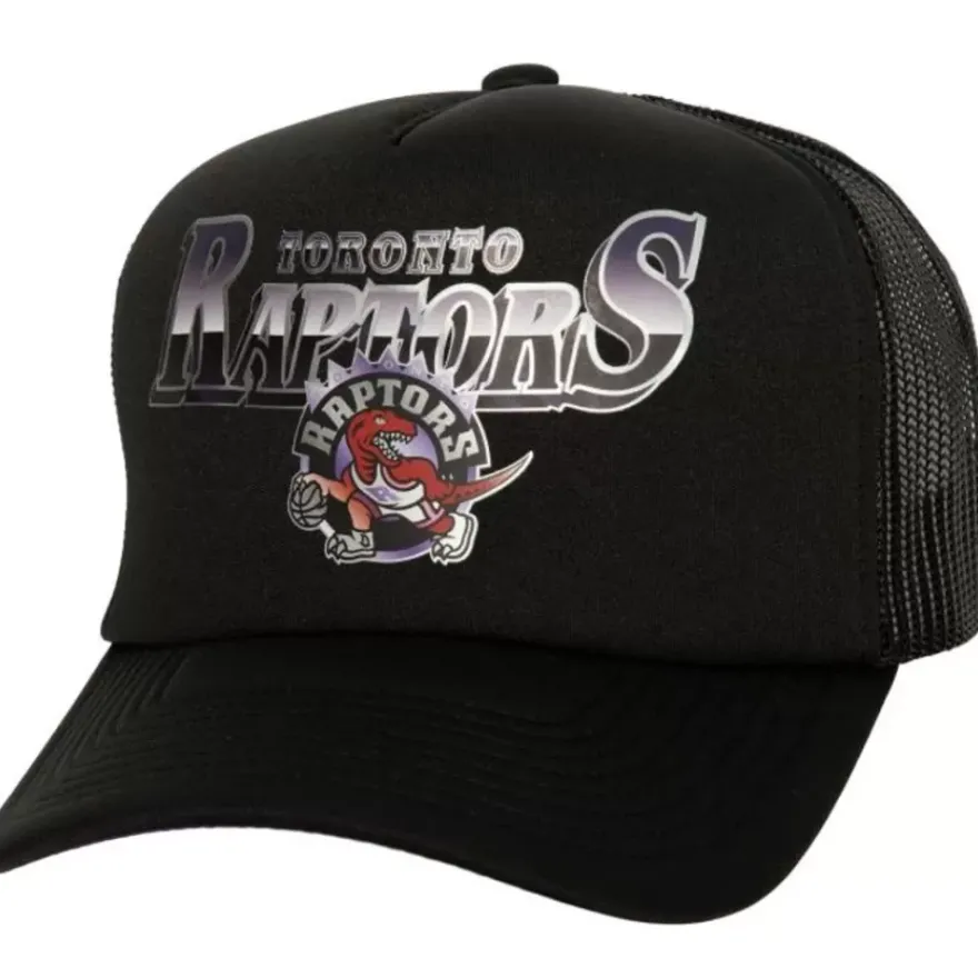 Mitchell & Ness Snapback-Rock On Trucker Hwc Toronto Raptors